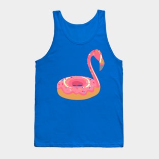 flamingo donut Tank Top